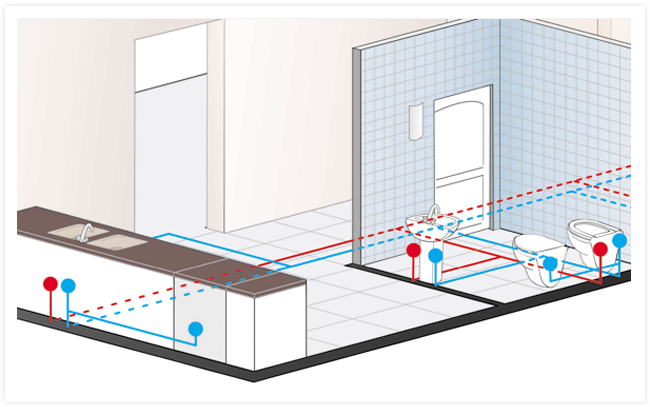 Монтаж водоснабжения в квартире